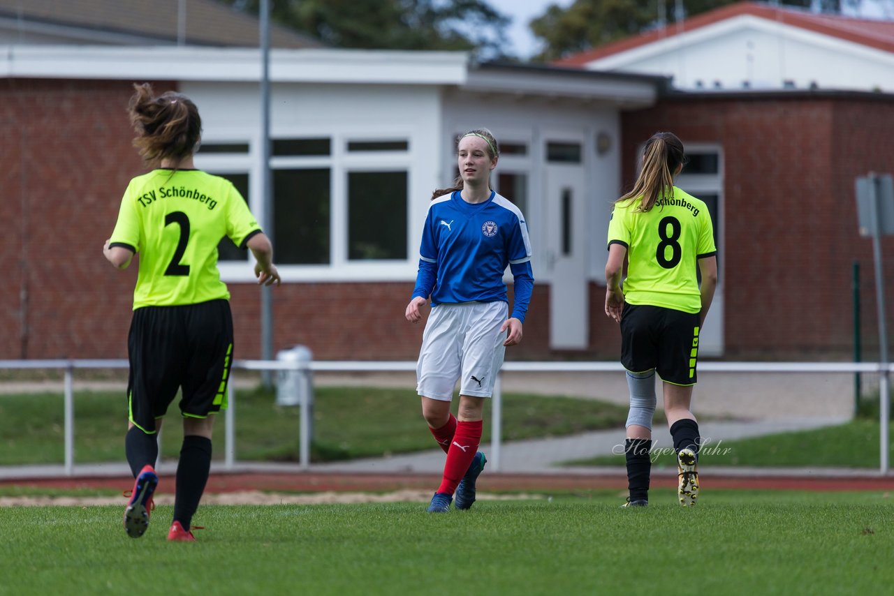 Bild 109 - B-Juniorinnen TSV Schoenberg - Holstein Kiel : Ergebnis: 0:23